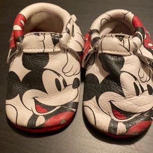 Freshly Picked Mickey Mouse fringe moccasins